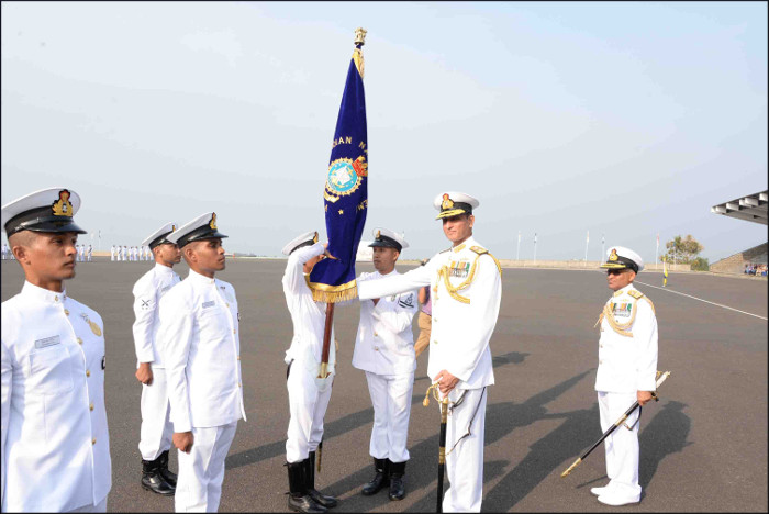 Passing out Parade held at Indian Naval Academy, Ezhimala