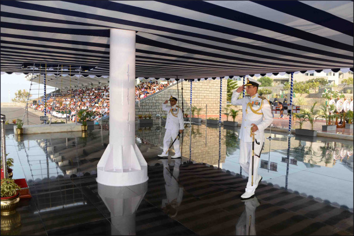 Passing out Parade held at Indian Naval Academy, Ezhimala