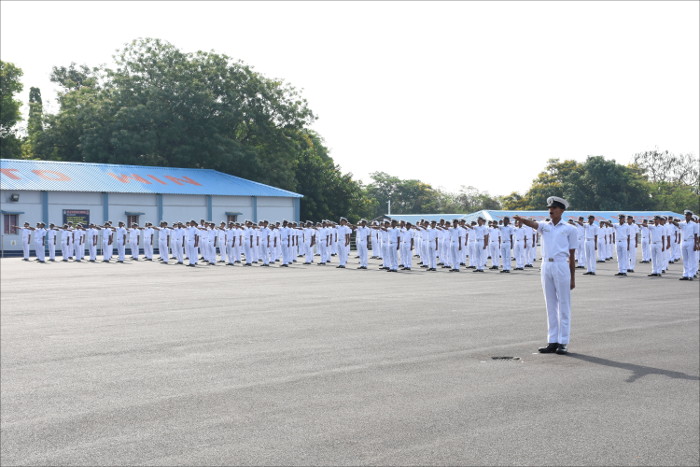 Passing Out Parade of Artificer Apprentice and Yantrik of Batch 01/2018 at INS Chilka