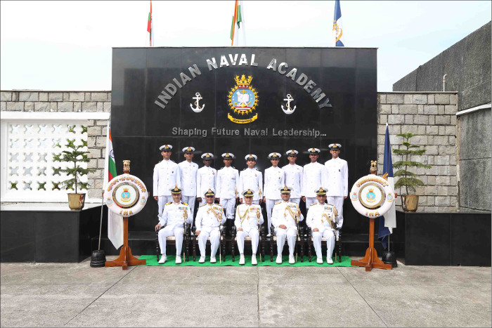 Passing Out Parade Held at Indian Naval Academy, Ezhimala