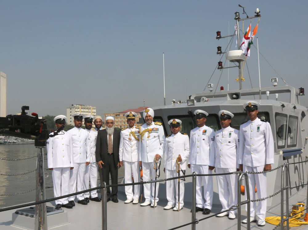 Immediate Support Vessels T-48, T-49 and T-50 commissioned at Mumbai