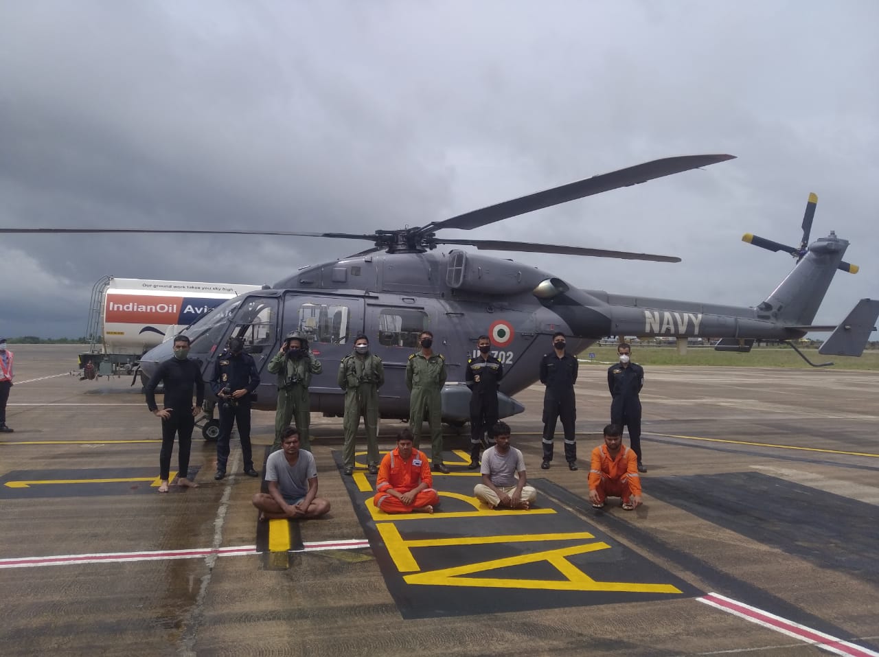 Cyclone Tauktae: Indian Navy Engages in Multiple Search and Rescue Missions Along Indian West Coast