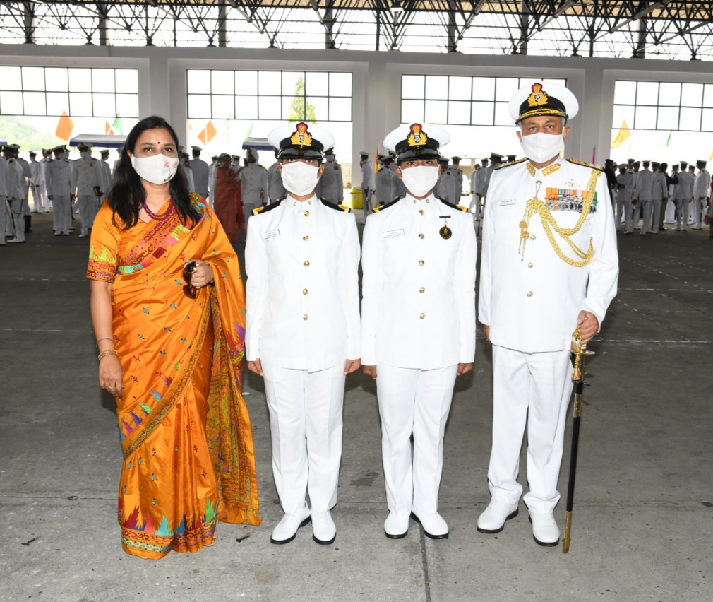 29 मई 21 को भारतीय नौसेना अकादमी में पासिंग आउट परेड - स्प्रिंग  टर्म 2021 का आयोजन