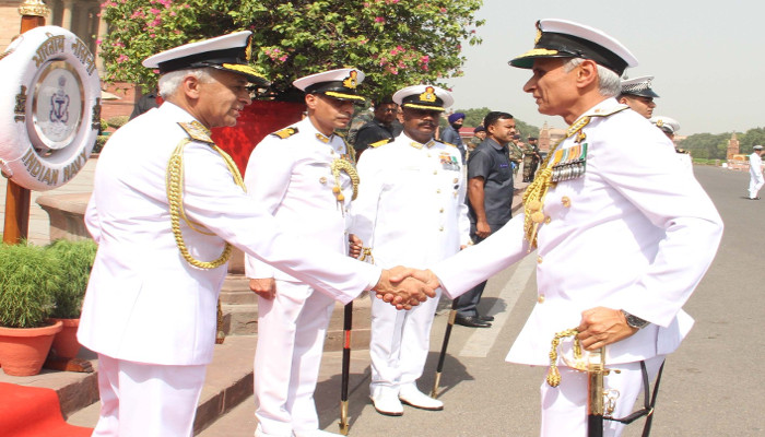 Admiral Karambir Singh, PVSM, AVSM, ADC Assumes Command of the Indian Navy as 24th Chief of the Naval Staff