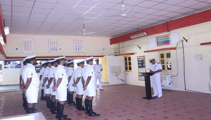 Southern Naval Command Commemorates 70th Constitution Day, Kochi
