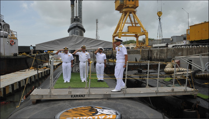 नौसेनाध्यक्ष का मुंबई में पश्चिमी नौसेना कमान का पहला दौरा
