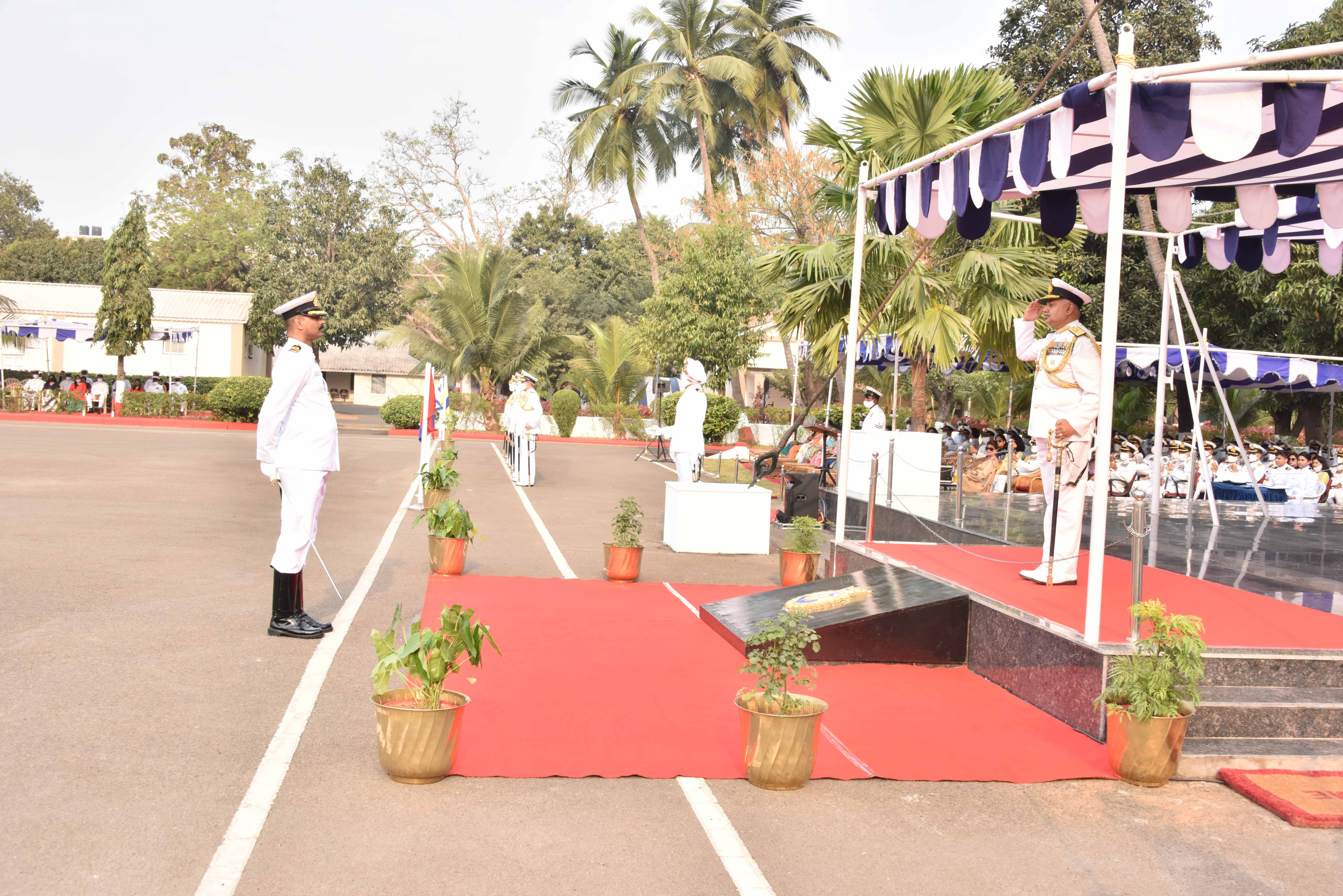 Vice Admiral Ajendra Bahadur Singh takes over as the Flag Officer Commanding-in-Chief, ENC