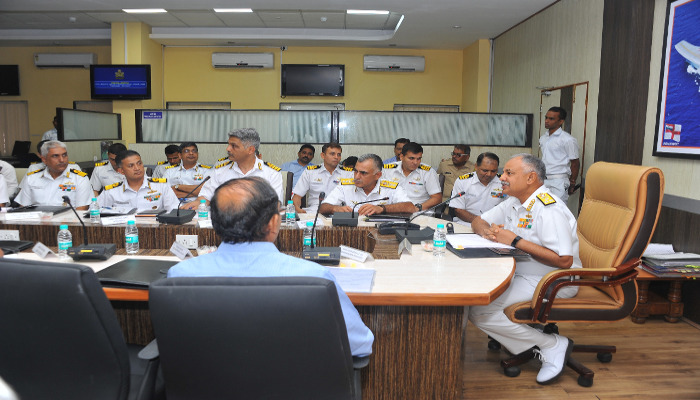 पश्चिमी नौसेना कमान, मुंबई में 39वीं क्षेत्रीय आकस्मिकता समिति पश्चिमी क्षेत्र बैठक का आयोजन