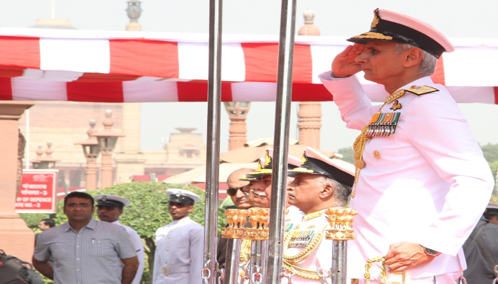 Admiral Karambir Singh, PVSM, AVSM, ADC Assumes Command of the Indian Navy as 24th Chief of the Naval Staff