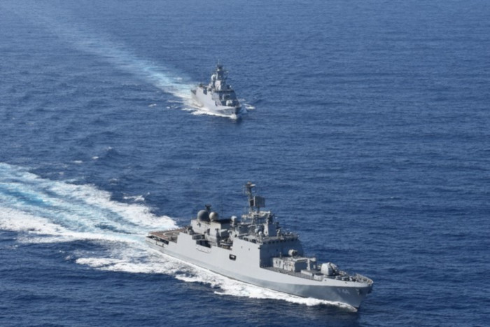 Indian Navy’s Maiden Exercise with Algerian Navy