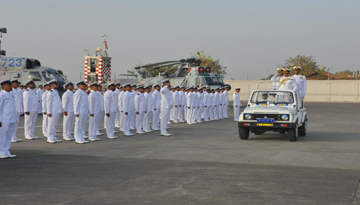 INS Shikra Hosts Naval Investiture Ceremony