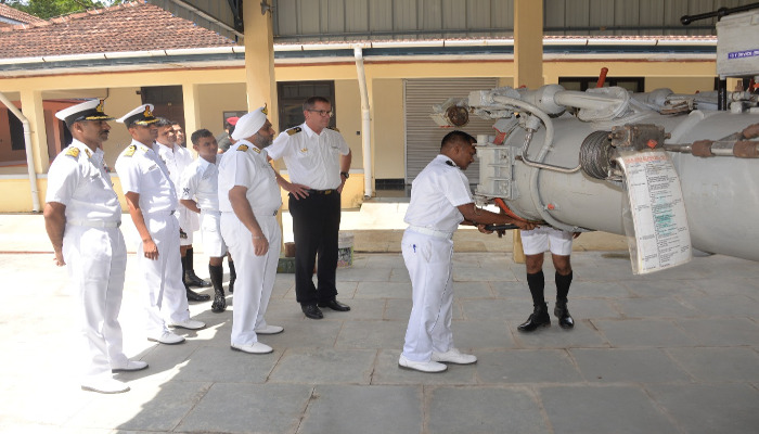 Chief of German Navy Visits Kochi