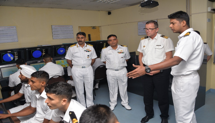 Chief of German Navy Visits Kochi