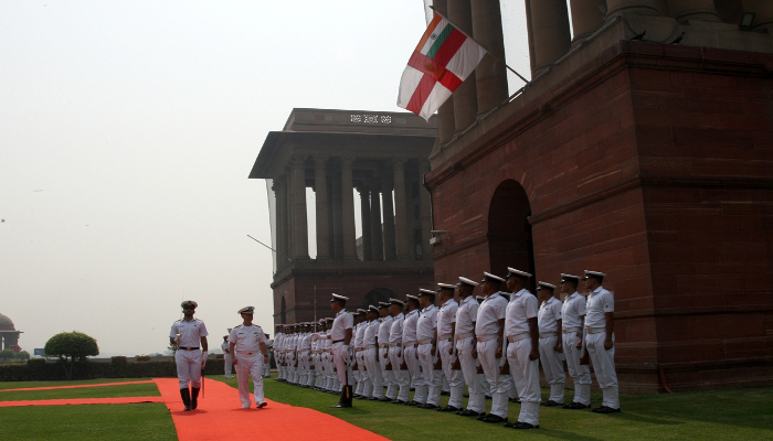 Admiral John Michael Richardson, Chief of Naval Operations United States Navy Visit to India