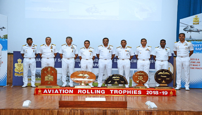 Naval Aviation Rolling Trophies Awarded