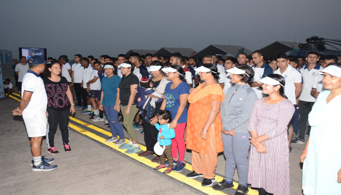Mini Marathon Organised as part of Bharat Parv Celebrations