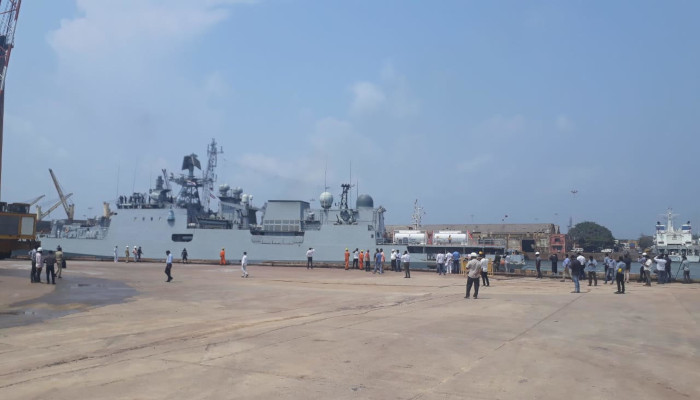 Indian Navy Steps Up Covid Relief Operations: Nine Warships Transporting Oxygen, Medical Equipment from Abroad