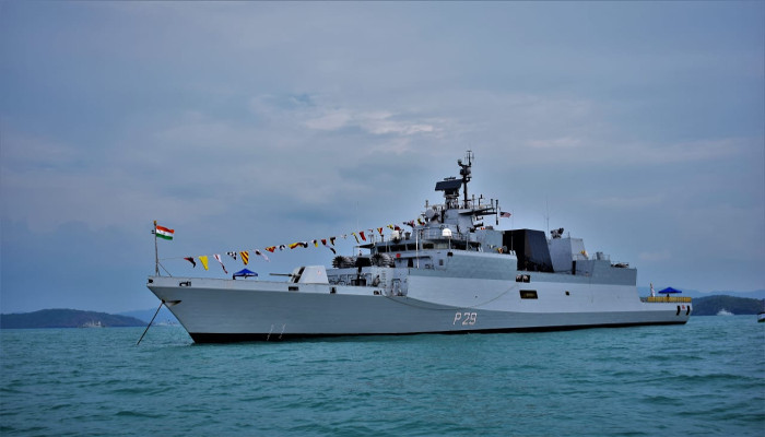 INS Kadmatt at Langkawi, Malaysia to Participate in LIMA-19