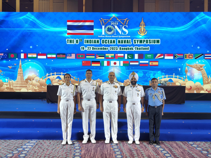 हिंद महासागर नौसेना संगोष्ठी (आई.ओ.एन.एस.) - 2023 प्रमुखों का सम्मेलन (19-22 दिसम्बर 23), बैंकॉक (थाईलैंड)