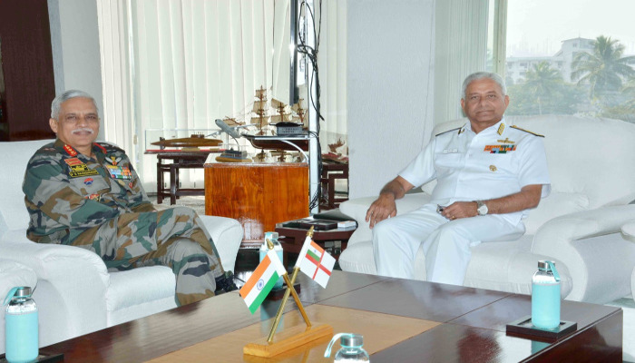 Commander-in-Chief Andaman  & Nicobar Command Visits  Eastern Naval Command