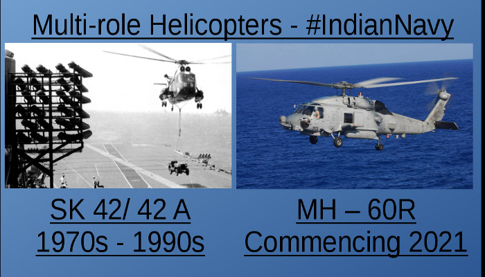 Acquisition of 24 MH - 60R Multi-Role Helicopters by the Indian Navy Enhancing Capability & Contributing to Make in India