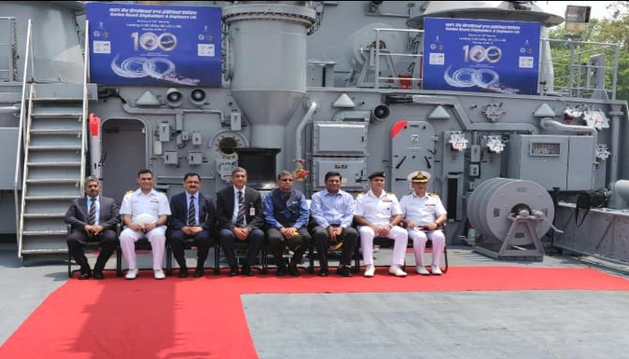 Induction of IN LCU L-56 in the Navy