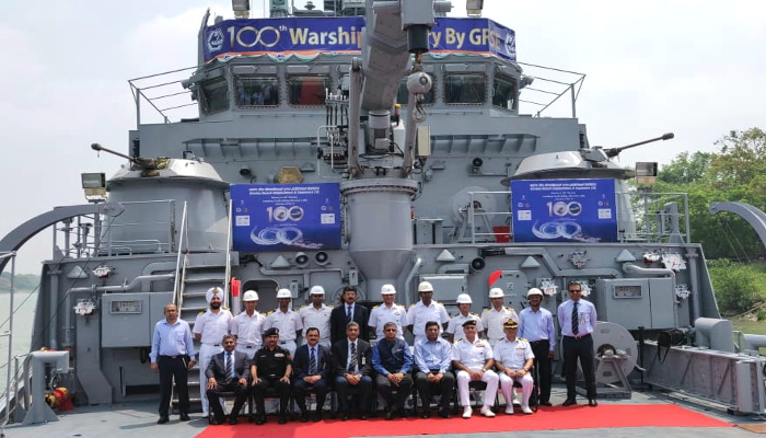 Induction of IN LCU L-56 in the Navy