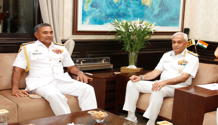 Visit of Vice Admiral Piyal De Silva, Commander of the Sri Lankan Navy 30 March to 02 April 2019