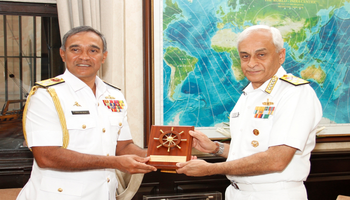 Visit of Vice Admiral Piyal De Silva, Commander of the Sri Lankan Navy 30 March to 02 April 2019