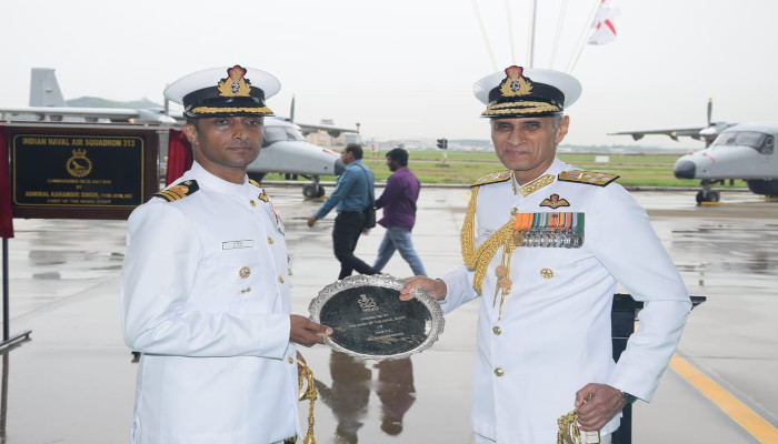 Indian Navy Commissions Dornier Squadron INAS 313 at Chennai