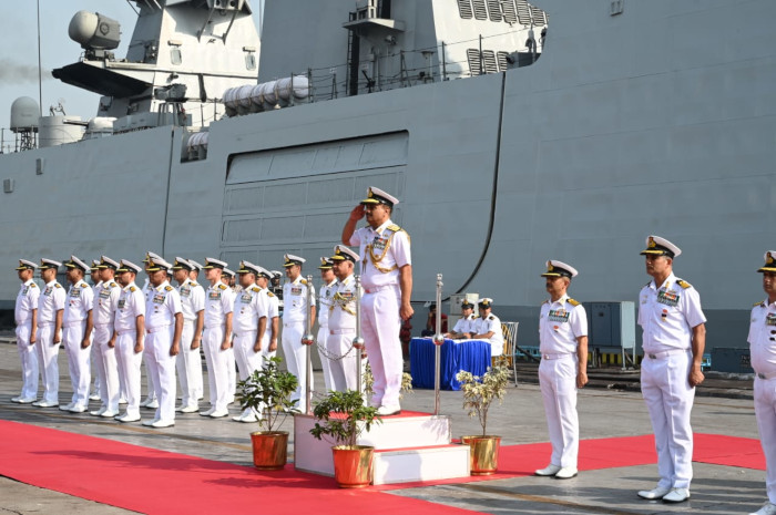 Rear Admiral Rajesh Dhankhar takes over Command of Eastern Fleet