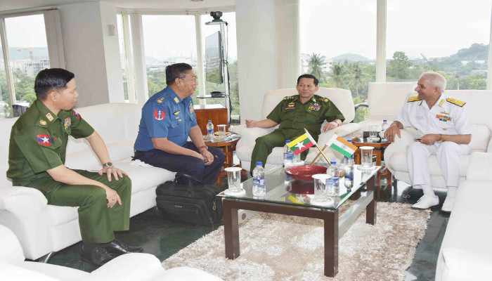 Commander-in-Chief of Defence Services of the Republic of Myanmar visits ENC