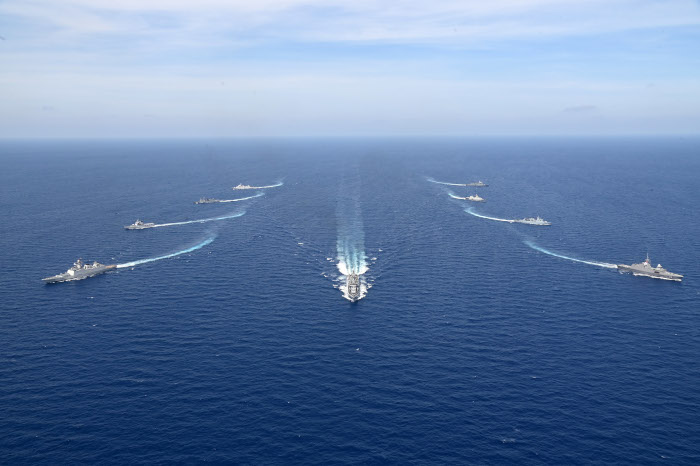 Sea Phase of ASEAN-India Maritime Exercise – 2023