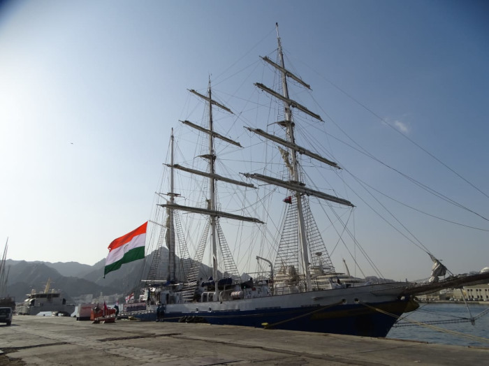 INS Sudarshini Deployment to Gulf Countries to Enhance Foreign Training Cooperation