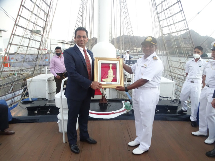 INS Sudarshini Deployment to Gulf Countries to Enhance Foreign Training Cooperation