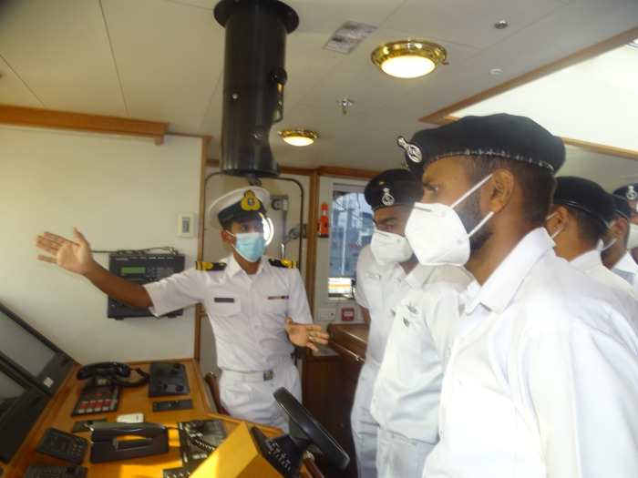 विदेश प्रशिक्षण सहयोग में विस्तार के लिए खाड़ी के देशों में भा नौ पो सुदर्शिनी की तैनाती