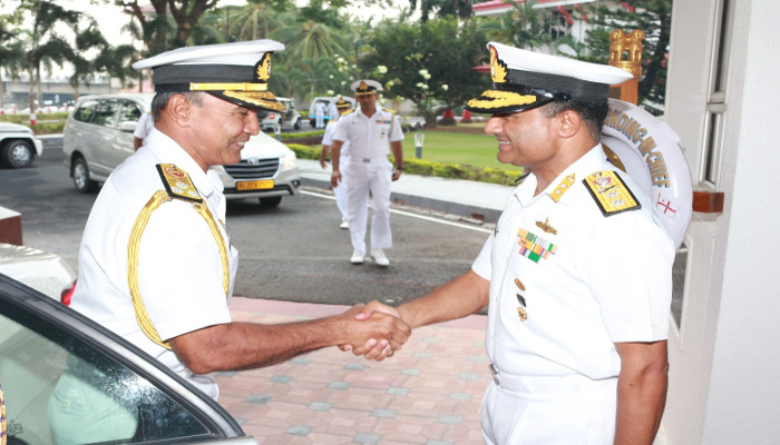 Visit of Commander Sri Lanka Navy to Southern Naval Command