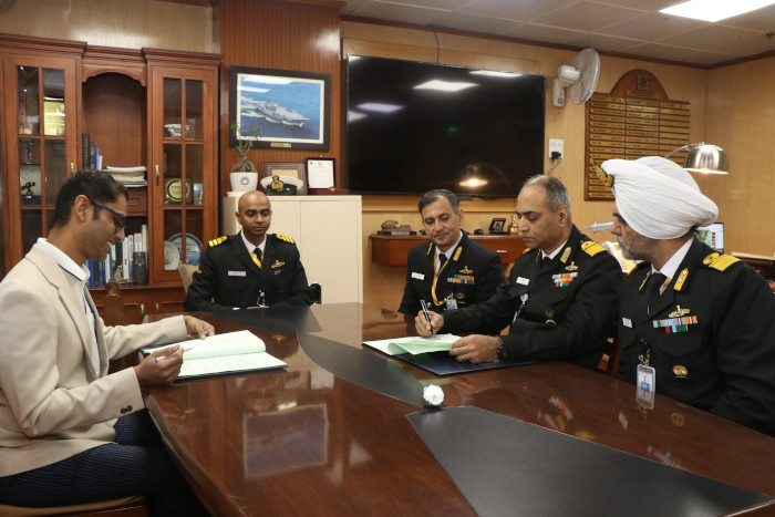 भारतीय नौसेना और आई.आई.टी. कानपुर के बीच समझौता ज्ञापन