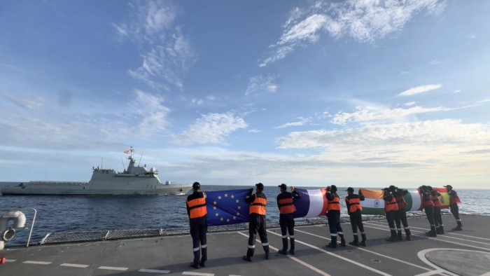 गिनी की खाड़ी: यूरोपीय संघ और भारत ने पहली बार संयुक्त नौसेना अभ्यास किया