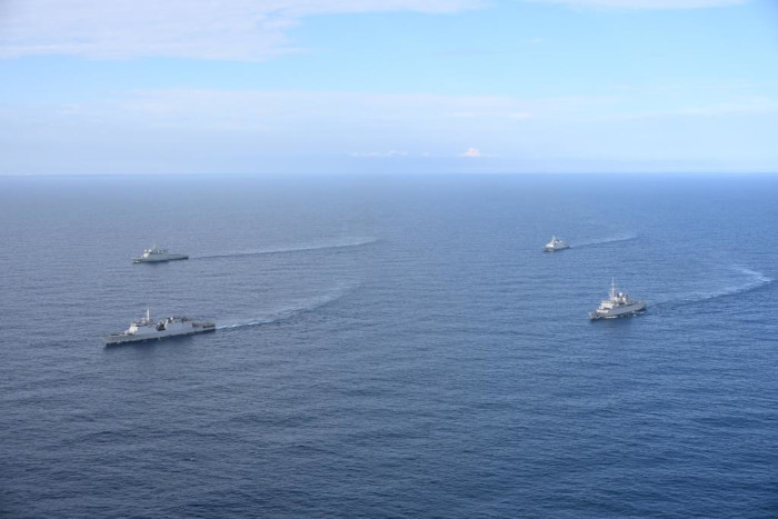 गिनी की खाड़ी: यूरोपीय संघ और भारत ने पहली बार संयुक्त नौसेना अभ्यास किया