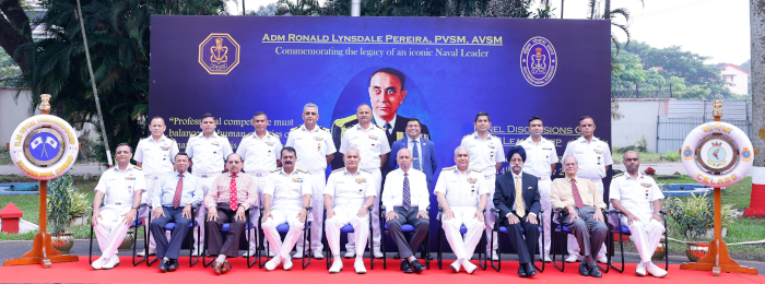 Southern Naval Command commemorates the birth centenary of Admiral (Retd) Ronald Lynsdale Pereira