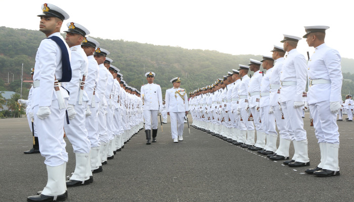 Republic Day Parade Held at Indian Naval Academy, Ezhimala