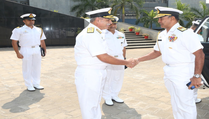 Bridges of Friendship – Vice Admiral Piyal De Silva, Commander Sri Lanka Navy Visits Indian Naval Academy, Ezhimala