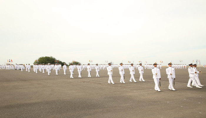 पासींग आउट परेड - औटम टर्म 2019 का भारतीय नौसेना अकादमी, एज़्हिमाला में आयोजन