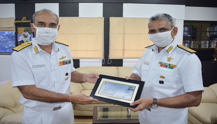 Rear Admiral Amit Vikram Relinquishes Charge as Principal Indian Naval Academy 