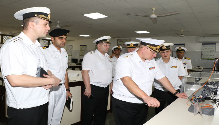 Russian Federation Navy Delegation (RuFN) Visits Indian Naval Academy, Ezhimala