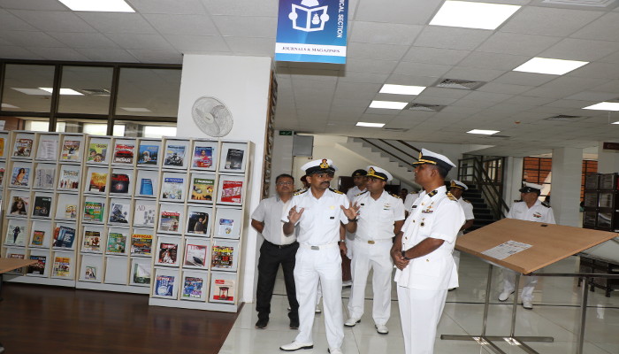 Bangladesh Navy Officers Visit Indian Naval Academy