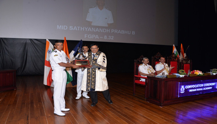 Convocation Ceremony Held at Indian Naval Academy, Ezhimala