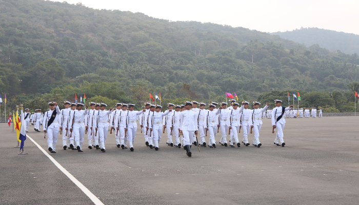 Republic Day Parade Held at Indian Naval Academy, Ezhimala