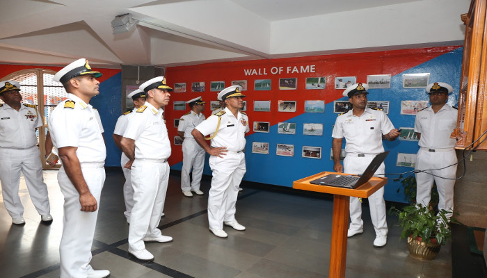 Bridges of Friendship – Vice Admiral Piyal De Silva, Commander Sri Lanka Navy Visits Indian Naval Academy, Ezhimala